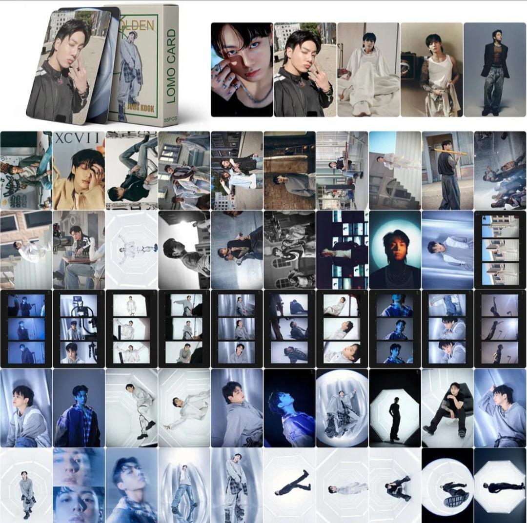 PHOTOCARDS JUNGKOOK GOLDEN