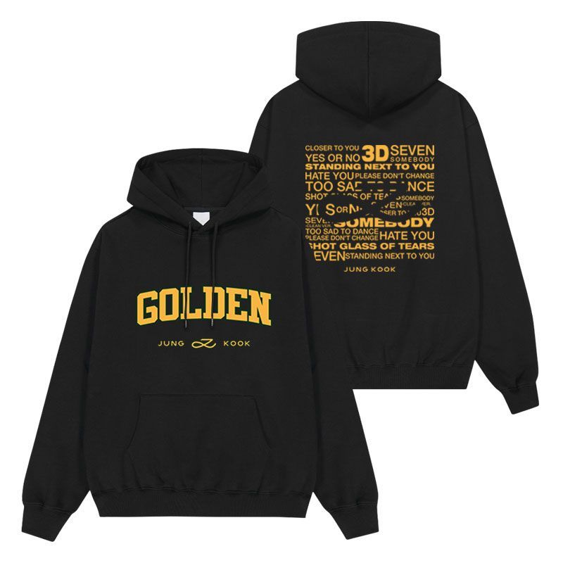 JUNGKOOK GOLDEN HOODIE