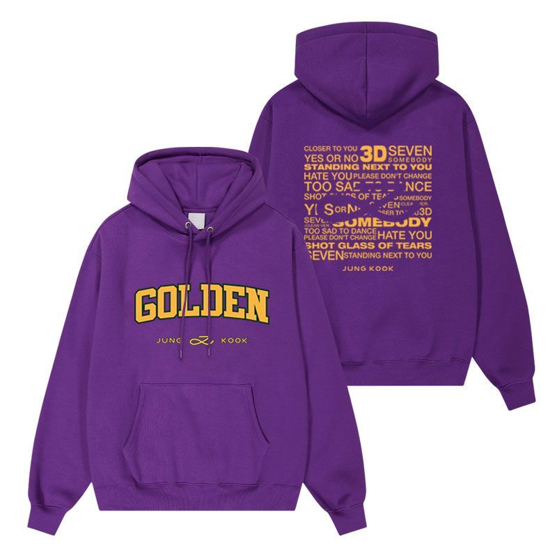 JUNGKOOK GOLDEN HOODIE