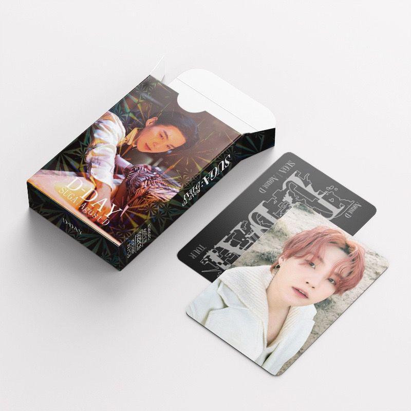 PHOTOCARDS SUGA: ROAD TO D'DAY 92 PCS (60 PHOTOCARDS + 32 STICKERS)