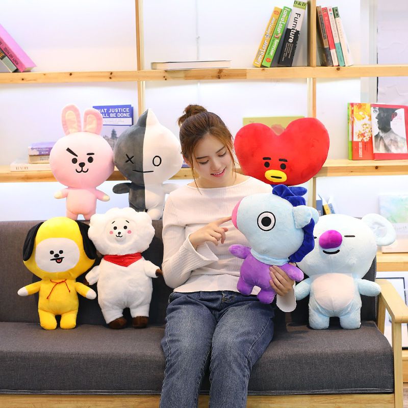 BT21 PLUSH ALL THE CHARACTERS (25, 35 e 45cm)