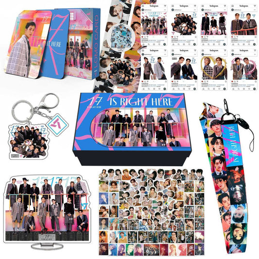 SEVENTEEN MERCH “17 Is Right Here” BOX 162 PIECES (GIFT BOX WITH MULTIPLE ITEMS!✨)