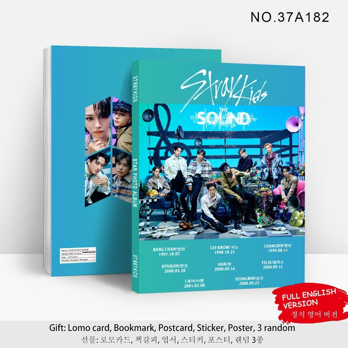 STRAY KIDS PHOTOBOOK 80 PCS (PHOTOBOOK+79 ITEMS) VARIOUS OPTIONS!✨