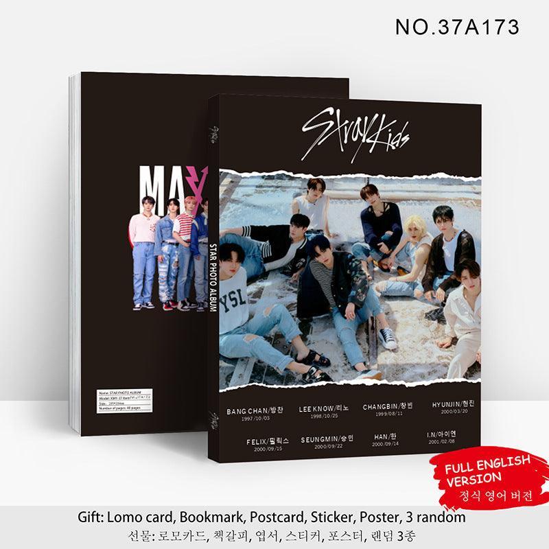 STRAY KIDS PHOTOBOOK 80 PCS (PHOTOBOOK+79 ITEMS) VARIOUS OPTIONS!✨