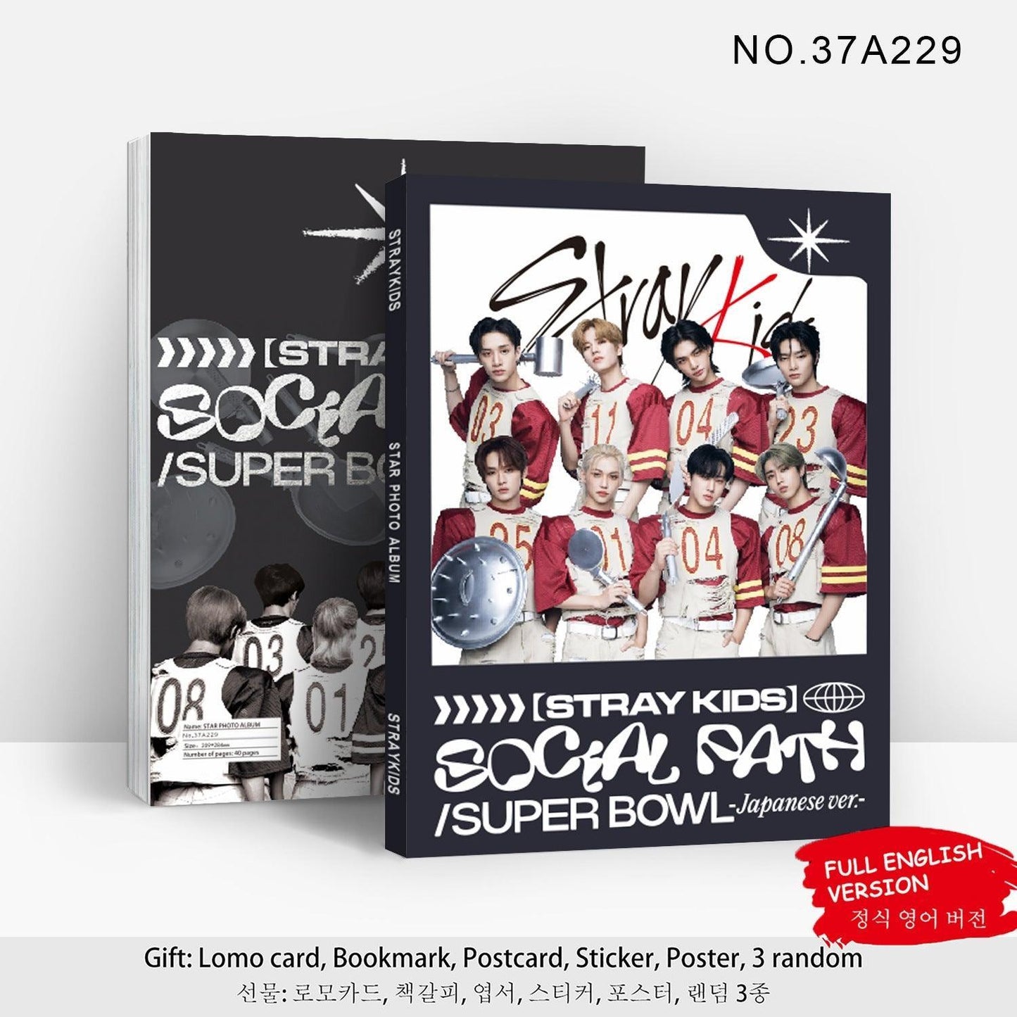 STRAY KIDS PHOTOBOOK 80 PCS (PHOTOBOOK+79 ITEMS) VARIOUS OPTIONS!✨