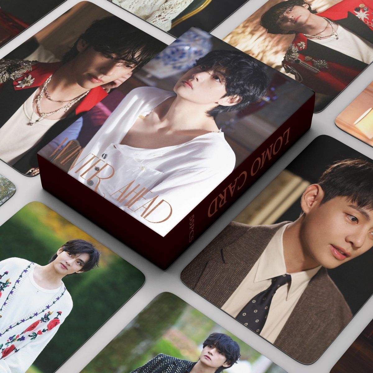 PHOTOCARDS V WINTER AHEAD 55 PCS