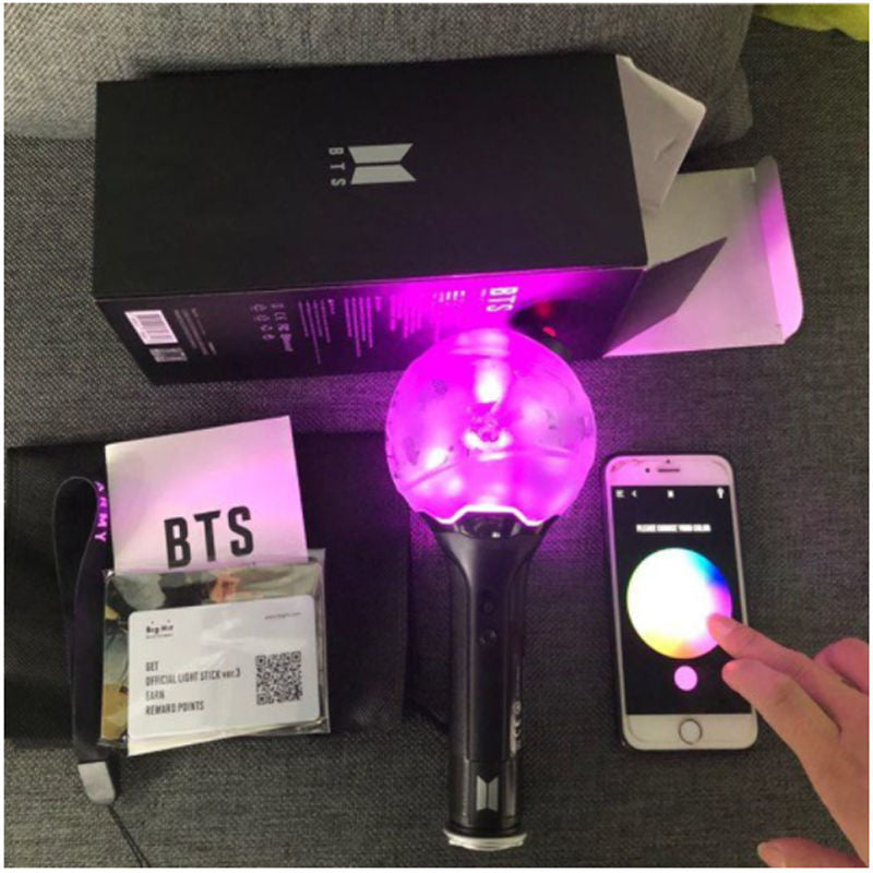 BTS ARMYBOMB  - LIGHTSTICK WITH PHOTOCARDS VERSION 3 AND VERSION 4