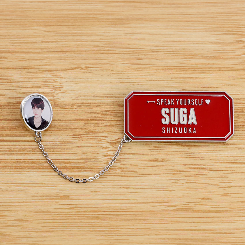 BTS MERCH LOVE YOURSELF TOUR PIN's