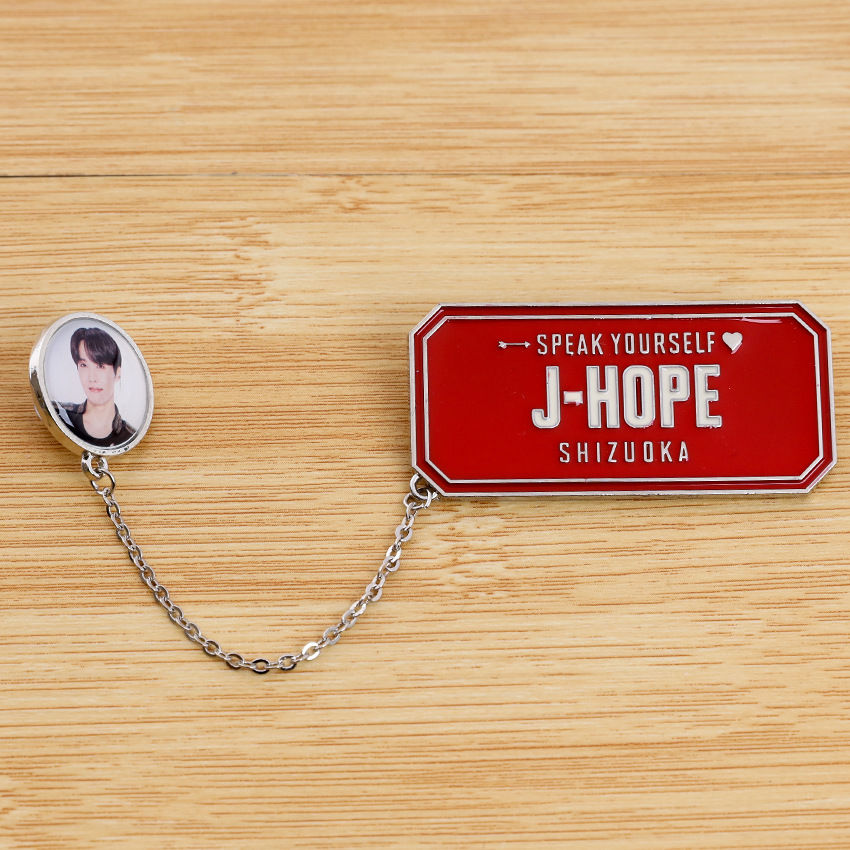 BTS MERCH LOVE YOURSELF TOUR PIN's