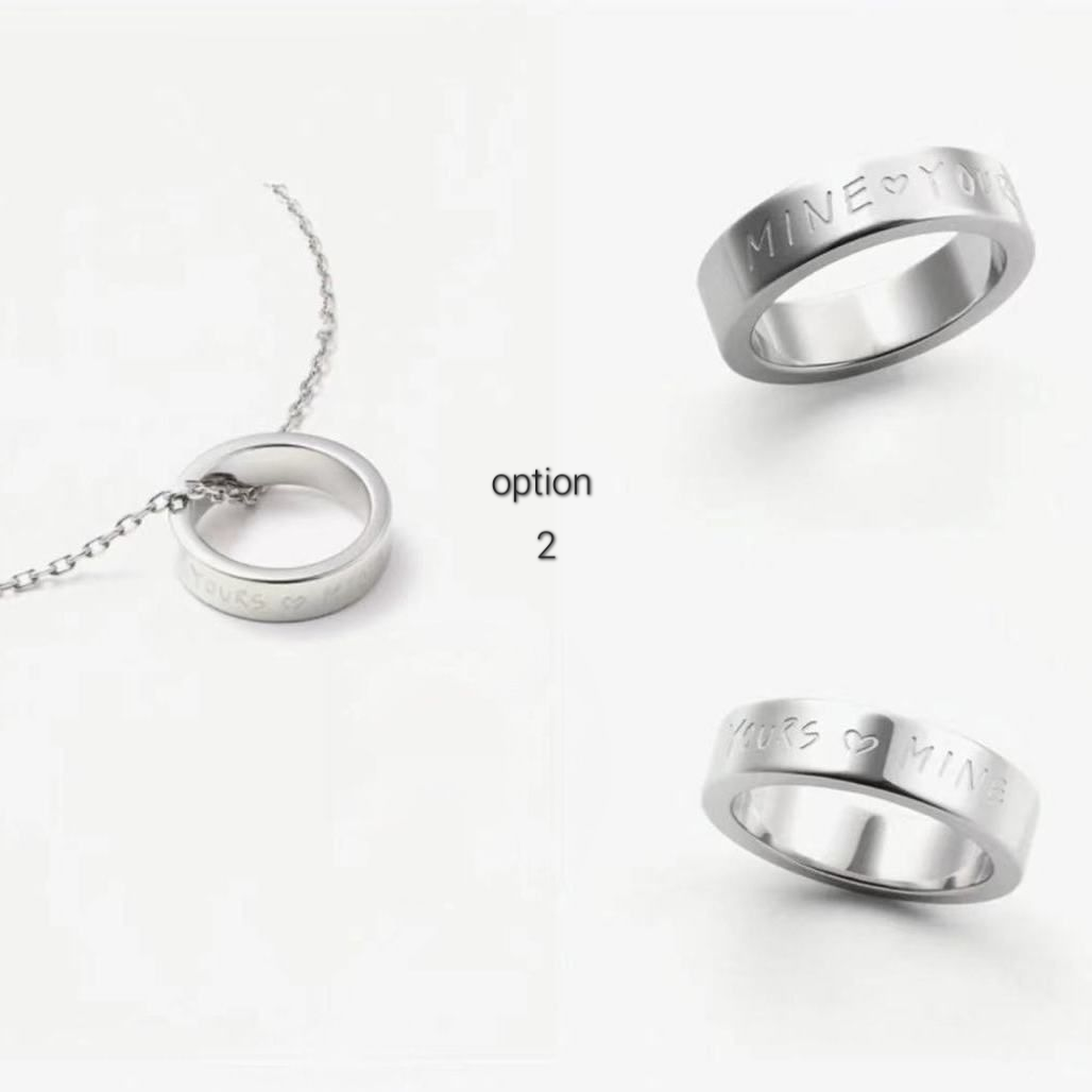 ENHYPEN NECKLACE (CHAIN + RING) all members