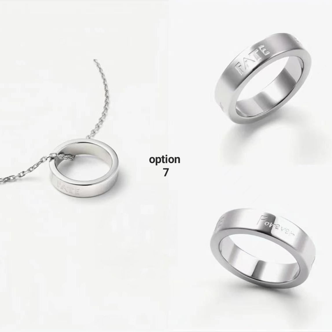 ENHYPEN NECKLACE (CHAIN + RING) all members