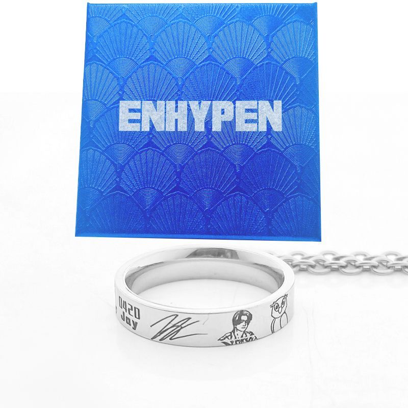 ENHYPEN NECKLACE (CHAIN + RING) all members