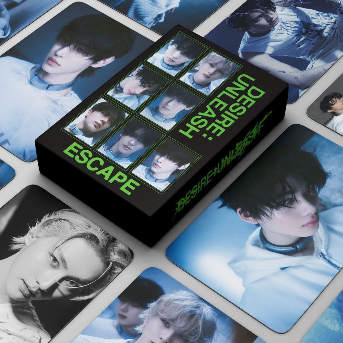 PHOTOCARDS ENHYPEN DESIRE UNLEASH 127 PCS (55 Photocards + 72 Stickers)