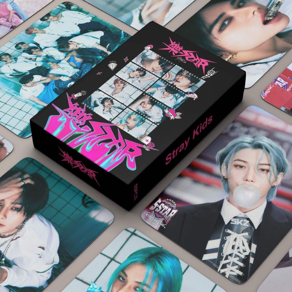 STRAY KIDS PHOTOCARDS DO IT, KARMA, ATE, HOP, GIANT, 5 STAR, MANIAC, MAXIDENT + VARIOUS OPTIONS!✨ (55 PCS)