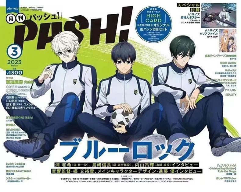 BLUE LOCK JACKET AND PANTS SET