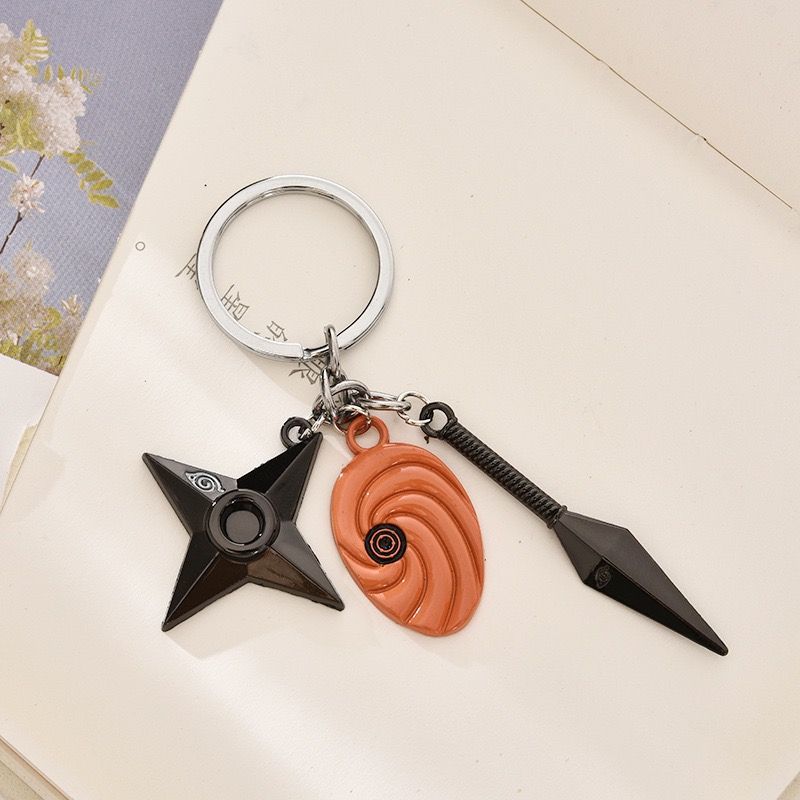 NARUTO MERCH KEYCHAINS- VARIOUS OPTIONS!