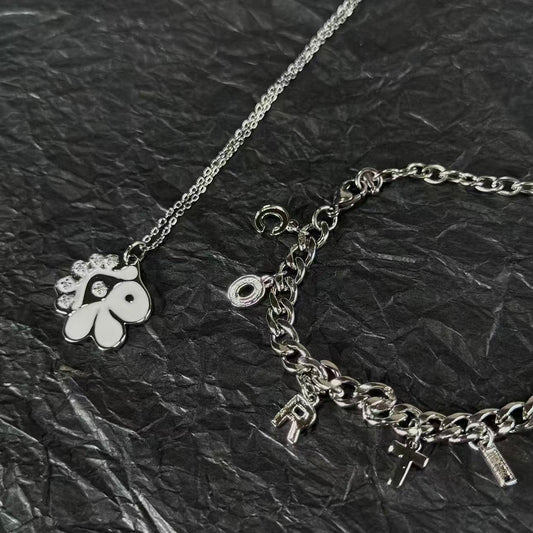 CORTIS NECKLACE + CORTIS BRACELET SET