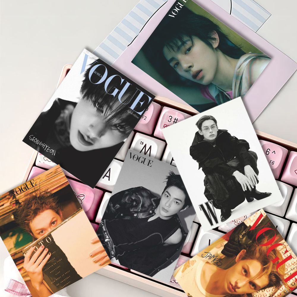 CORTIS POSTCARDS VOGUE 72 PCS