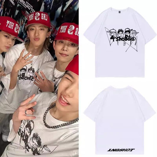 LNGSHOT T-SHIRT 100% COTTON