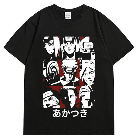 Naruto Merch T-Shirt 100% Cotton
