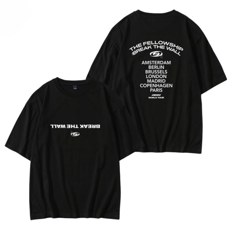 ATEEZ MERCH THE FELLOWSHIP T-SHIRTS: BREAK THE WALL