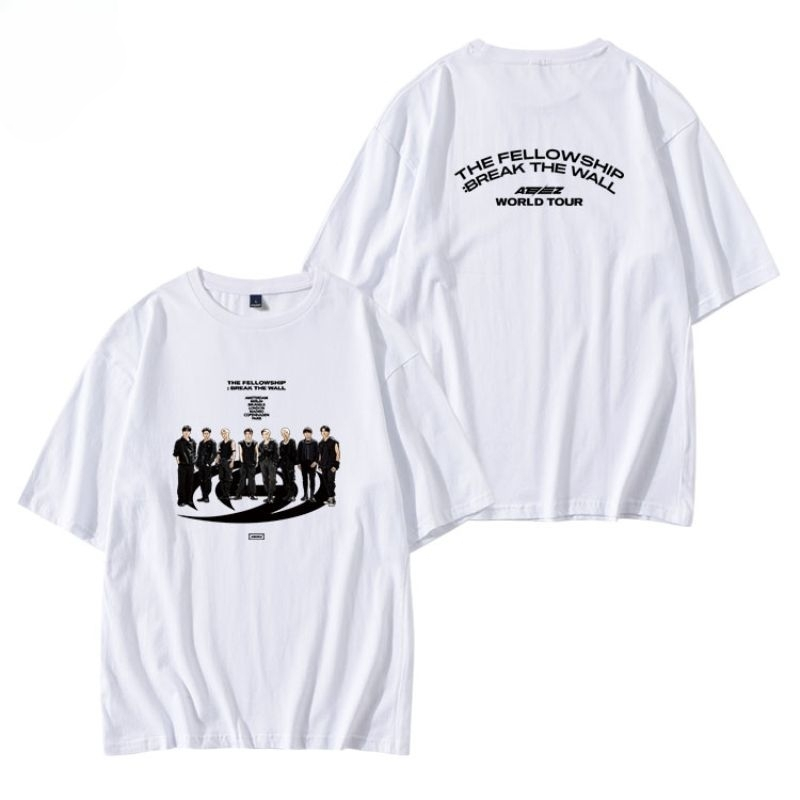 ATEEZ MERCH THE FELLOWSHIP T-SHIRTS: BREAK THE WALL