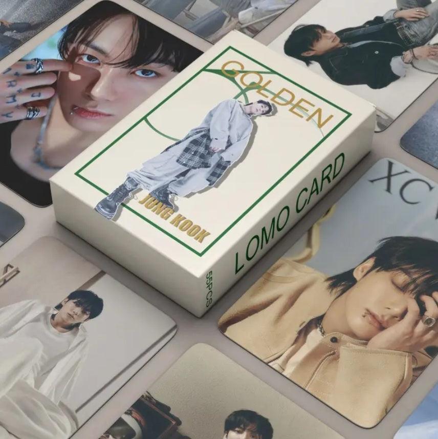 PHOTOCARDS JUNGKOOK GOLDEN