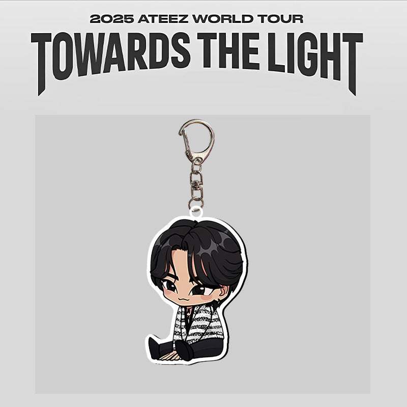 ATEEZ MERCH ACRYLIC KEYRINGS