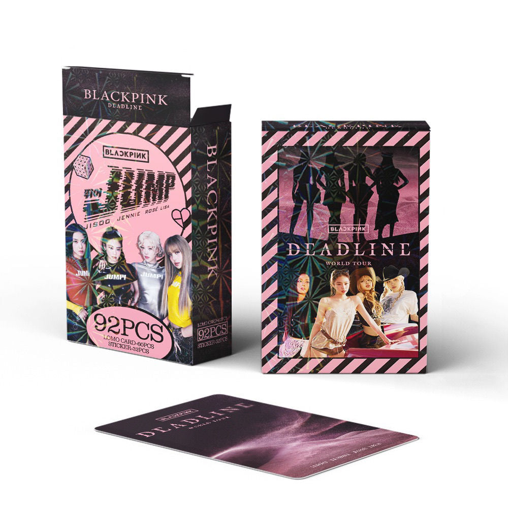 PHOTOCARDS BLACKPINK JUMP 92 PCS(60 CARDS+32 STICKERS)