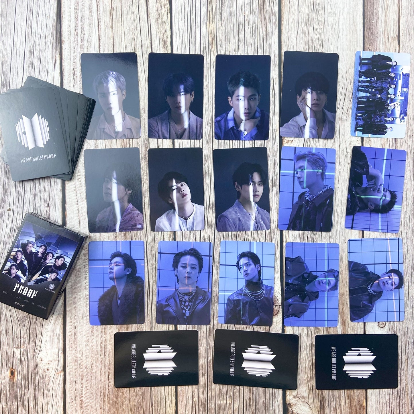 PHOTOCARDS BTS PROOF